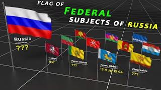 Russian all state’s flags