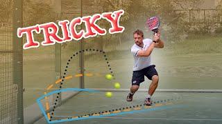 HOW TO Return TRICKY Serves  ThePadelSchool.com