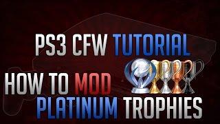  CFW4.XX How to Unlock All Trophies Platinum *EASY WAY* 2016