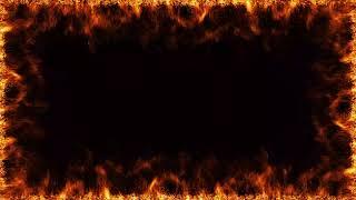 1 Hour of Fire - Screensaver loop - Frame of flames
