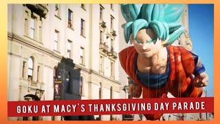 Dragon Ball Zs Goku at Macys Thanksgiving Day Parade 2022