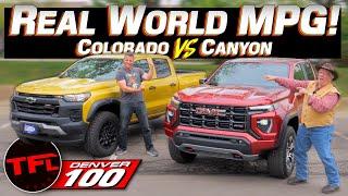 2023 GMC Canyon vs Chevy Colorado Can Either of GMs Twin Midsize Trucks BEAT Poor EPA Ratings?