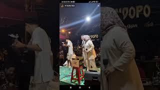 panik  mamamil tiba-tiba duduk saat nyanyi  live #viral #trisuaka #nabilamaharani