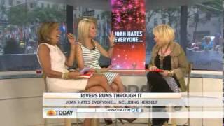 Joan Rivers on the Today Show with Kathie Lee and Hoda