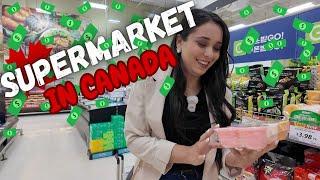 Grocery Shopping in Canada is SO EXPENSIVE  چقدر قیمتی است در کانادا  Hila & Massi Vlog 69