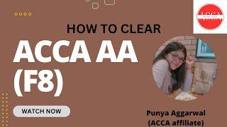 How to PASS ACCA AA F8 Exam?  Is it difficult? Strategies to pass  ACCA  @beingacca