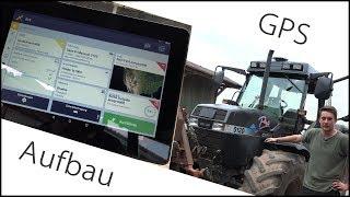 GPS System XCN1050 + NAV900 Montage am Maxxum inkl. Field IQ Section Control