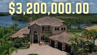 For Sale $3.2 Million Waterfront Luxury Listing in Parrish Florida  Luxury Homes