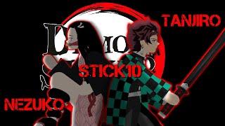 TEST TANJIRO AND NEZUKO STICK NODES