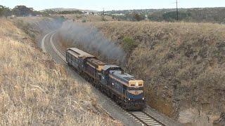 Victorian Railways Y class transfer to Castlemaine  EMD Roots Blown Locos