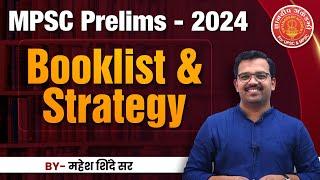 MPSC Prelims Booklist 2024 Strategy  By mahesh Sir #prelims #booklist #mpsc #upsc #strategy #gk