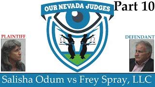 Salisha Odum vs Frey Spray LLC Part 10 June 5 2023