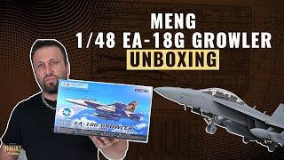 Meng  148 EA-18G Growler Plastic Kit Review  #askHearns