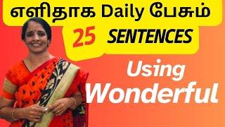 how to read write sentences using wonderful #tamil #english #viral #daily #video #wonderful