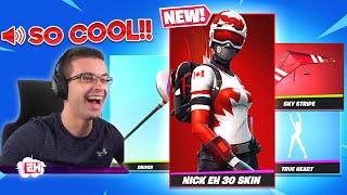 Reacting to the NEW Nick Eh 30 skin bundle in the Item Shop