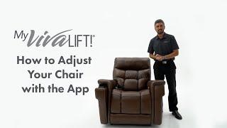 My VivaLift® App  How to Adjust Your Chair with the App