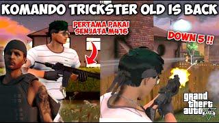 MENYAMBUT JELOOL KEMBALI TRICKSTER PERANG DENGAN KOMANDO LAMA  TRICKSTER VS CARS  GTA V ROLEPLAY