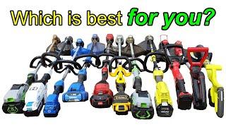 Best battery powered string trimmer? EGO Dewalt Toro Kobalt Craftsman Ryobi & more