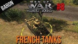 Men of War Assault Squad - French Tanks - German Soldiers Mod