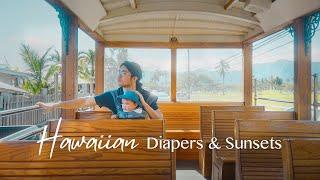 Hawaiian Diapers & Sunsets｜Family trip with 1-year-old｜4K Travel vlog