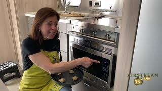 How to bake cookies in your Airstreams Contoure convection microwave  Airstream living
