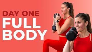 Summer Challenge Day 1 30-Minute Full Body Workout Leg Focus All Standing