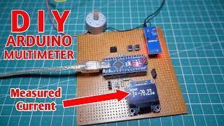 DIY Arduino Multimeter Project  Measure Voltage Current Resistance & Capacitance with Arduino