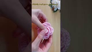 Amazing very easy crochet rose knitting  