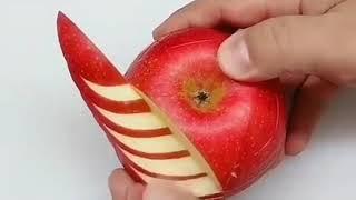 The Best way to cut apple & Eat a applecutting Hacks