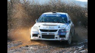 ONBOARD  Gyarmati Ariel - Kocsis György  23. Mikulás Rally 2019  Kislőtér  Mitsubishi EVO IX