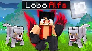 P3DRU virou um LOBO ALFA no Minecraft