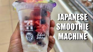 Japanese 7-Eleven Smoothie Machine Experience