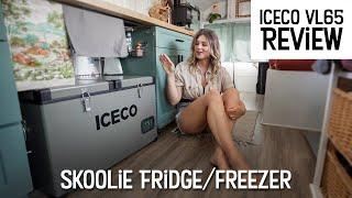 OUR SKOOLIE FRIDGEFREEZER  ICECO VL65 Review