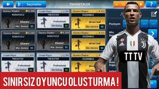 SINIRSIZ OYUNCU OLUŞTURMA MODU - Dream League Soccer 19