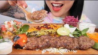 PERSIAN FOOD ASMR EATING SOUNDS NO TALKING  SAS-ASMR