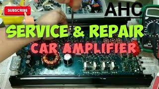 Service & Repair Of #Alpine 4 Channel Amplifier By AHC