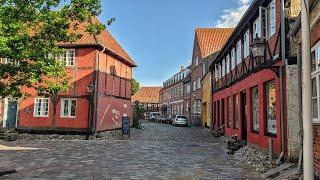 Дальнобойщик попал в Ribe самый старый город Дании. Работай и путешествуй