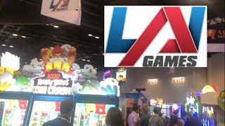 LAI Games Arcade Booth Tour At IAAPA Expo 2022