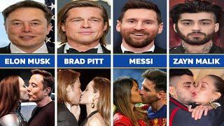 Famous People Kissing Moments