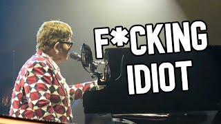 Elton John gets angry to the Monitor Guy  Paris 2022