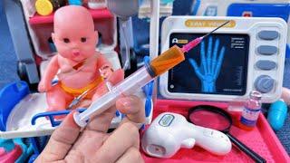 9 Minutes Satisfying with Unboxing Pretend Doctor Playset，CT Detector Toys ASMR  Review Toys