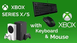 How to use Keyboard and Mouse on Xbox Series XS