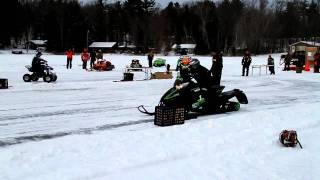 Glen Hall  Wisconsin Ice Drags   Stock Turbo Finals