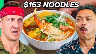 $1 Noodles VS $163 Noodles in Vietnam RECORD BREAKING Bowl