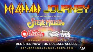 Def Leppard + Journey The Summer Stadium Tour 2024