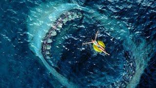 The Meg Megalodon Shark Beach Attack Scene 2018 Movie Clip