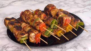 Perfect Pan Fried Chicken Kebab Recipe  Delicious Chicken Skewers