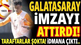 GALATASARAY İMZAYI ATTIRDI İDMANA ÇIKTI BİLE...