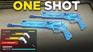 new *ONE SHOT* AKIMBO SNAKE SHOTS in WARZONE 3  Best TYR Class Setup - MW3