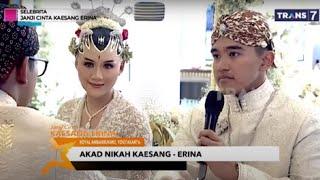 Prosesi Akad Nikah Kaesang & Erina  SELEBRITA SPESIAL JANJI CINTA 101222